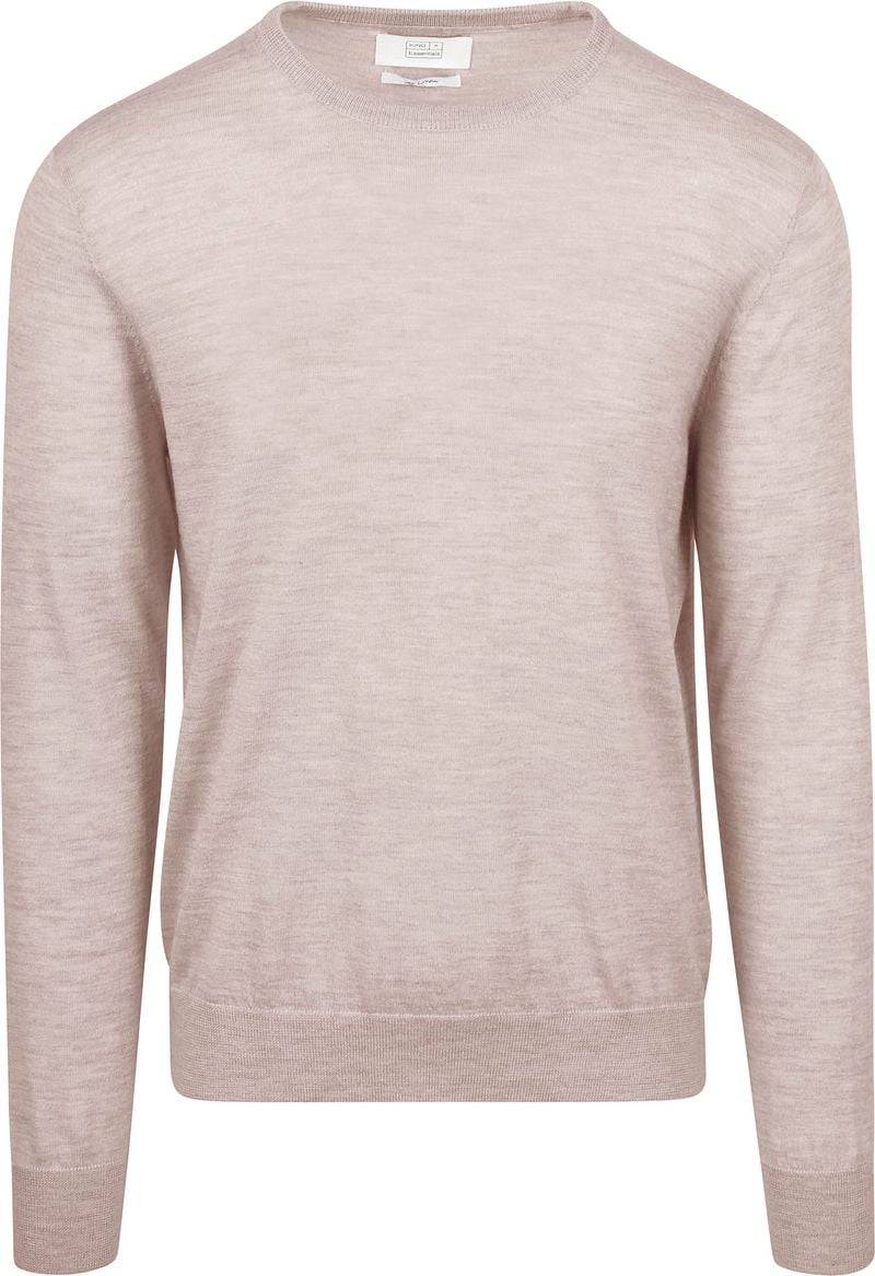 King Essentials The John Pullover Merino Greige - Größe XXL von KING Essentials
