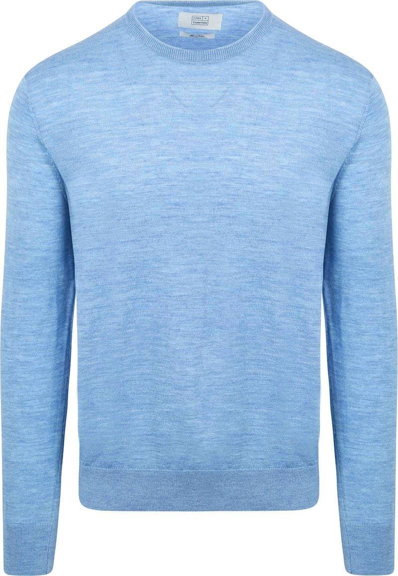 King Essentials The John Pullover Merino Hellblau - Größe XXL von KING Essentials