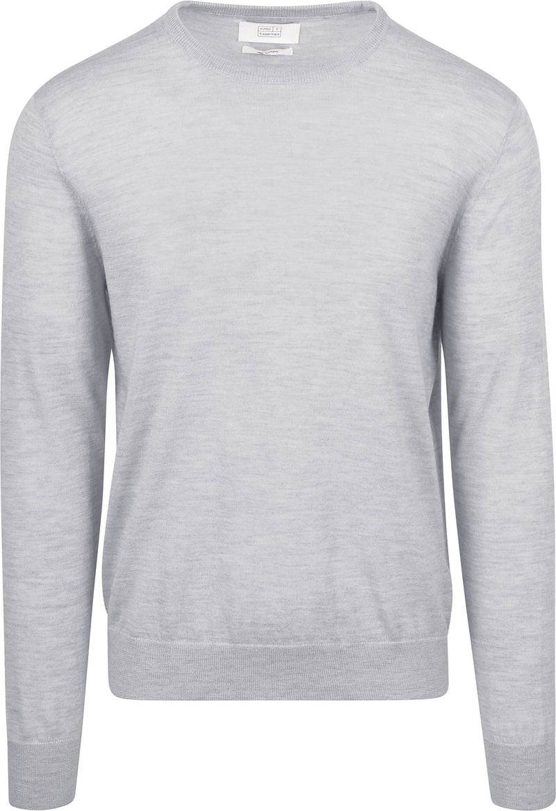 King Essentials The John Pullover Merino Hellgrau - Größe M von KING Essentials