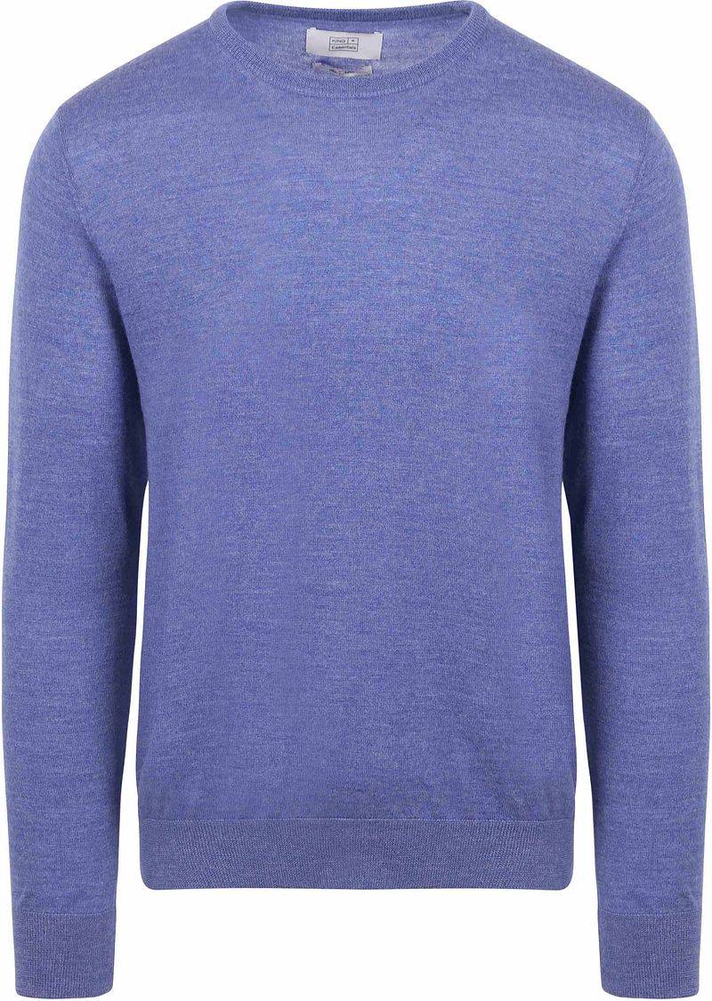 King Essentials The John Pullover Merino Mid Blau - Größe L von KING Essentials