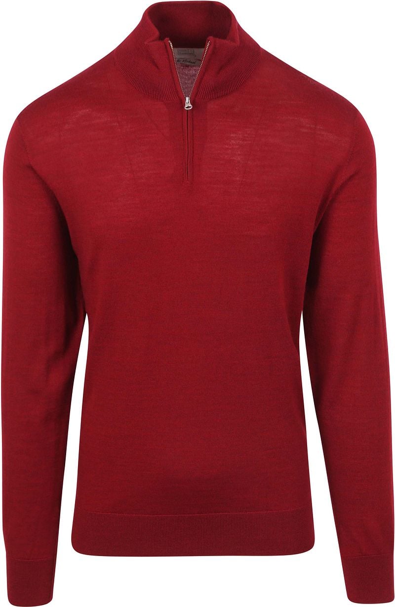 King Essentials The Michael Half Zip Pull Merino Rot - Größe XXL King Essentials The Michael Half Zip Pull Merino Rot - Größe XXL von KING Essentials