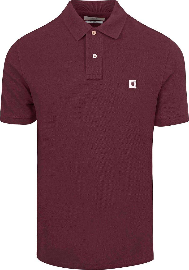 King Essentials The Rene Poloshirt Burgundy - Größe XL von KING Essentials