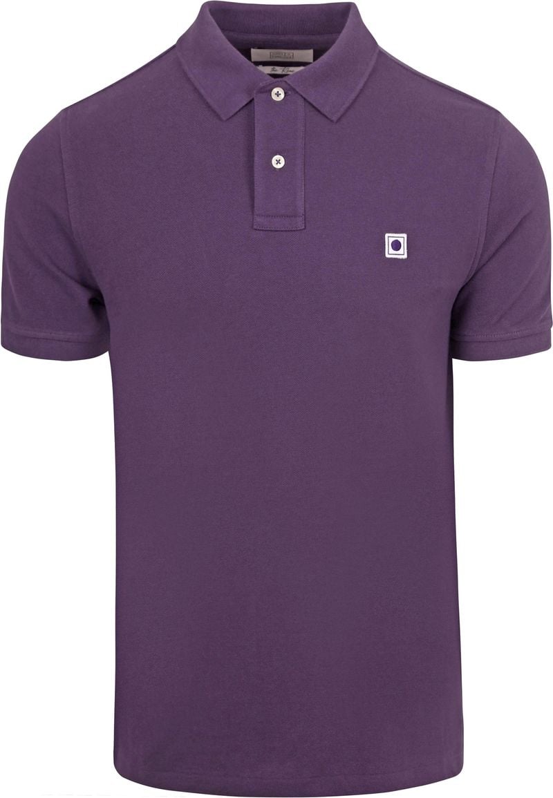 King Essentials The Rene Poloshirt Lila - Größe M von KING Essentials