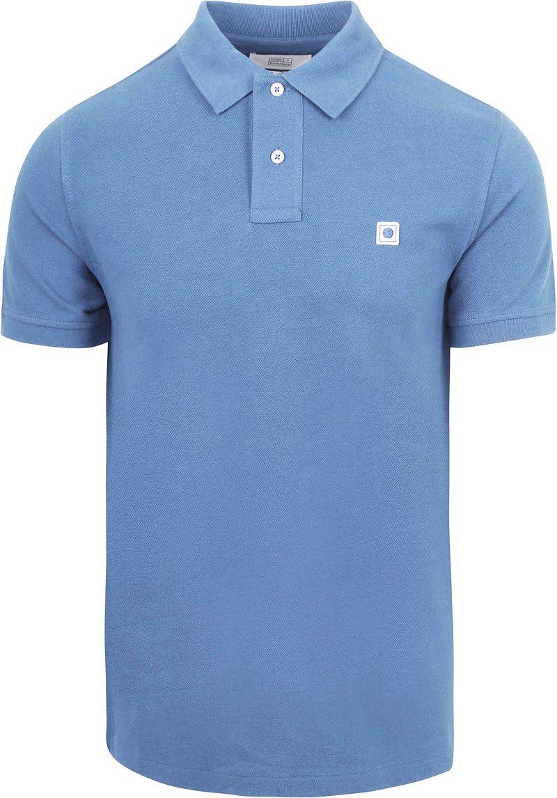 King Essentials The Rene Poloshirt Mid Blau - Größe M von KING Essentials