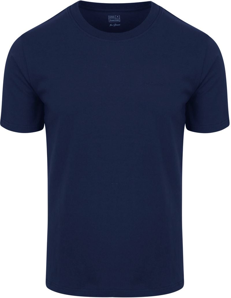 King Essentials The Shawn T-Shirt Navy - Größe XXL von KING Essentials