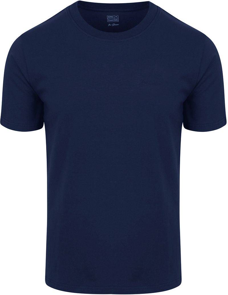 King Essentials The Shawn T-Shirt Navy - Größe XXL von KING Essentials