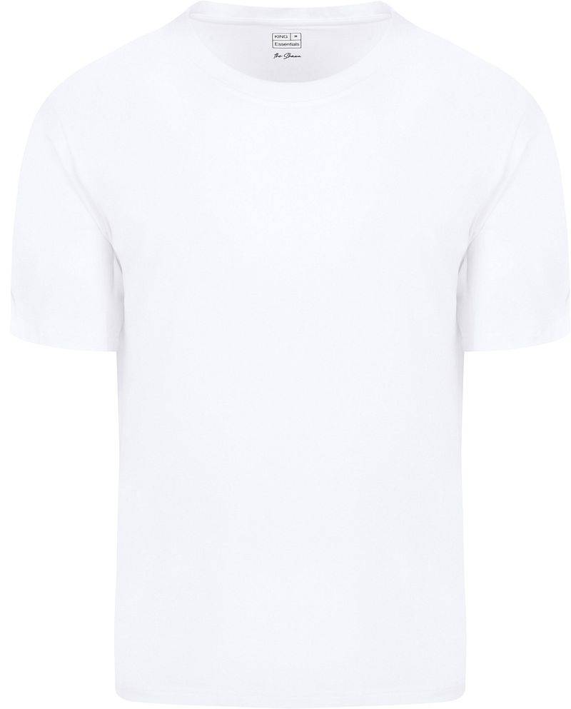 King Essentials The Shawn T-Shirt Weiß - Größe XXL von KING Essentials