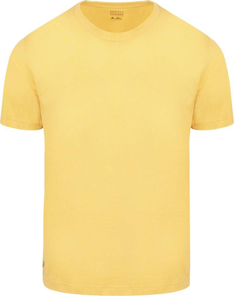 King Essentials The Steve T-Shirt Gelb - Größe S von KING Essentials