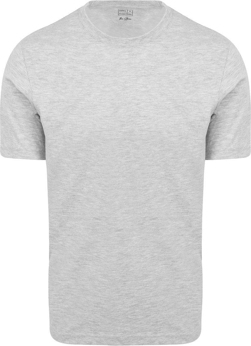 King Essentials The Steve T-Shirt Grau - Größe XL von KING Essentials