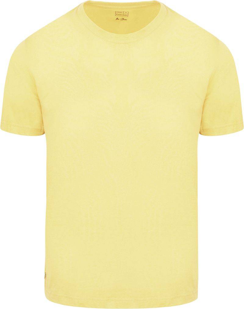King Essentials The Steve T-Shirt Hellgelb - Größe M von KING Essentials