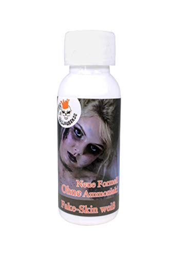 flüssiges Latexmilch geruchslos transparent 28,3 ml Kunsthaut,Halloween Make up,Zombie,Wunden+Narben von King of Halloween von KING OF HALLOWEEN.DE