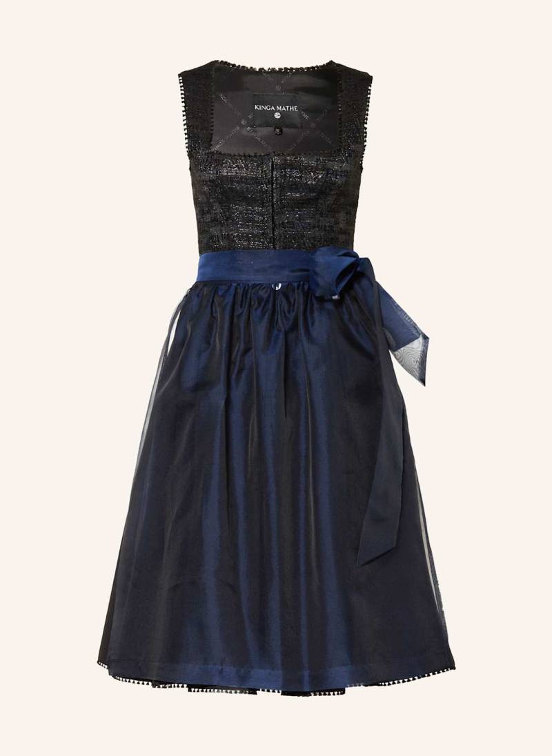 Kinga Mathe Dirndl Budva Mit Glitzergarn schwarz von KINGA MATHE