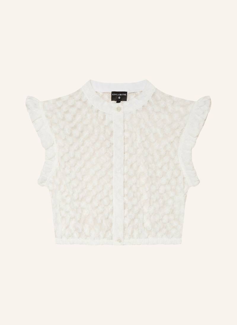 Kinga Mathe Dirndlbluse Emma Aus Spitze weiss von KINGA MATHE