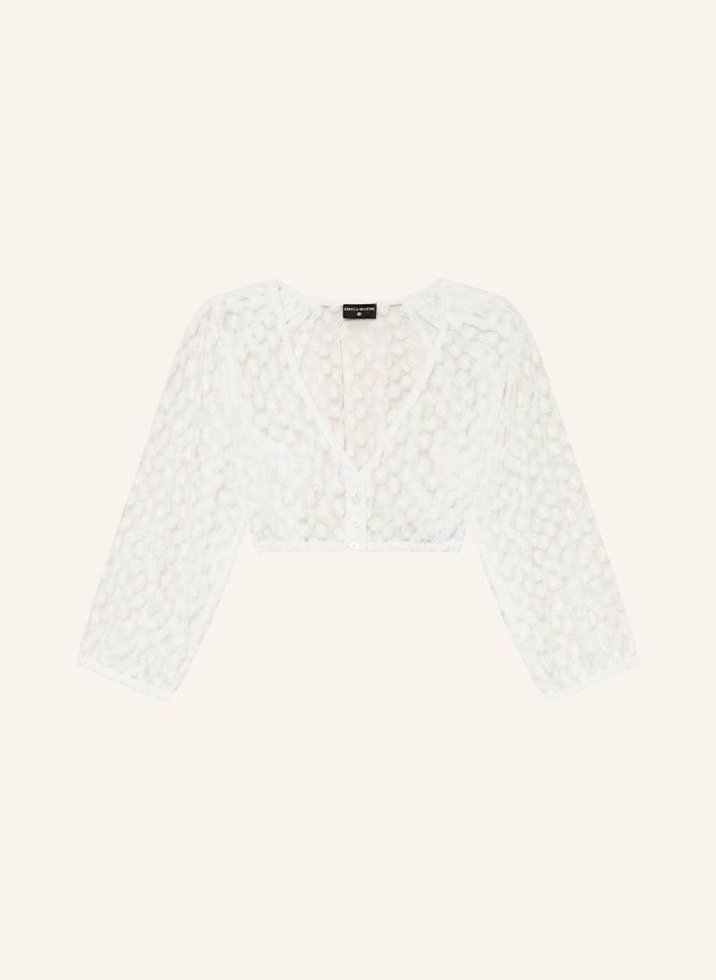 Kinga Mathe Dirndlbluse Kaira Aus Spitze weiss von KINGA MATHE