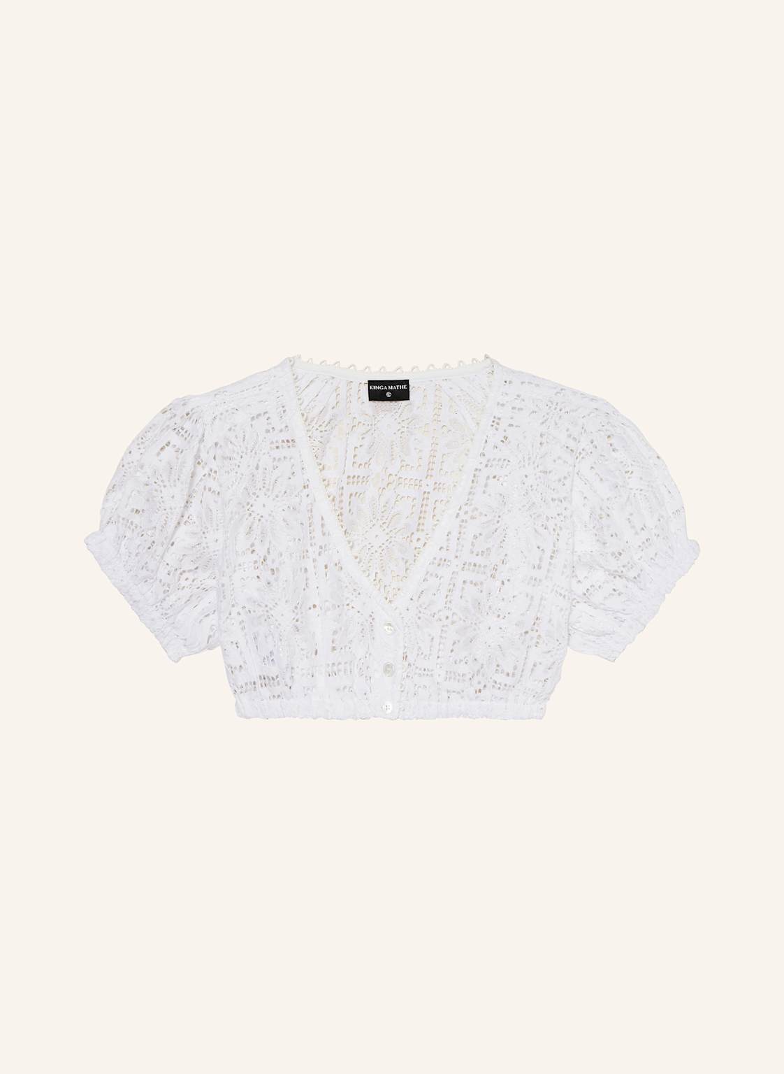 Kinga Mathe Dirndlbluse Kaira weiss Kinga Mathe Dirndlbluse Kaira weiss von KINGA MATHE