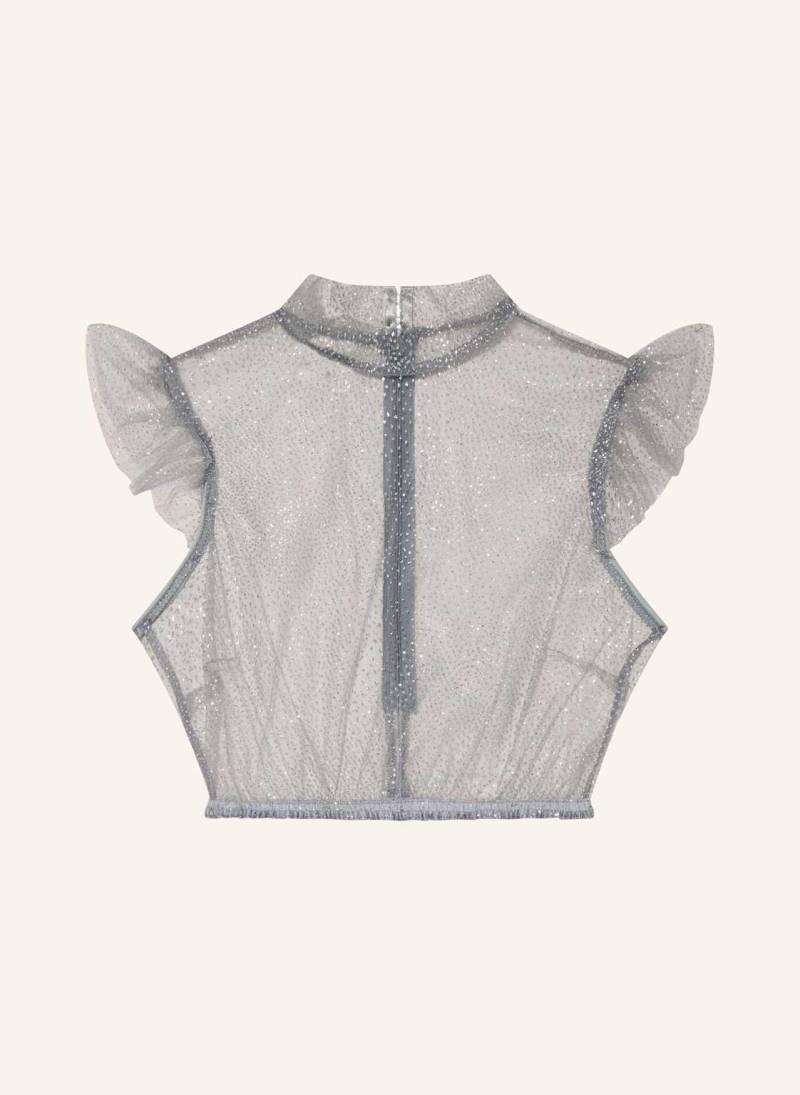 Kinga Mathe Dirndlbluse Leni grau von KINGA MATHE