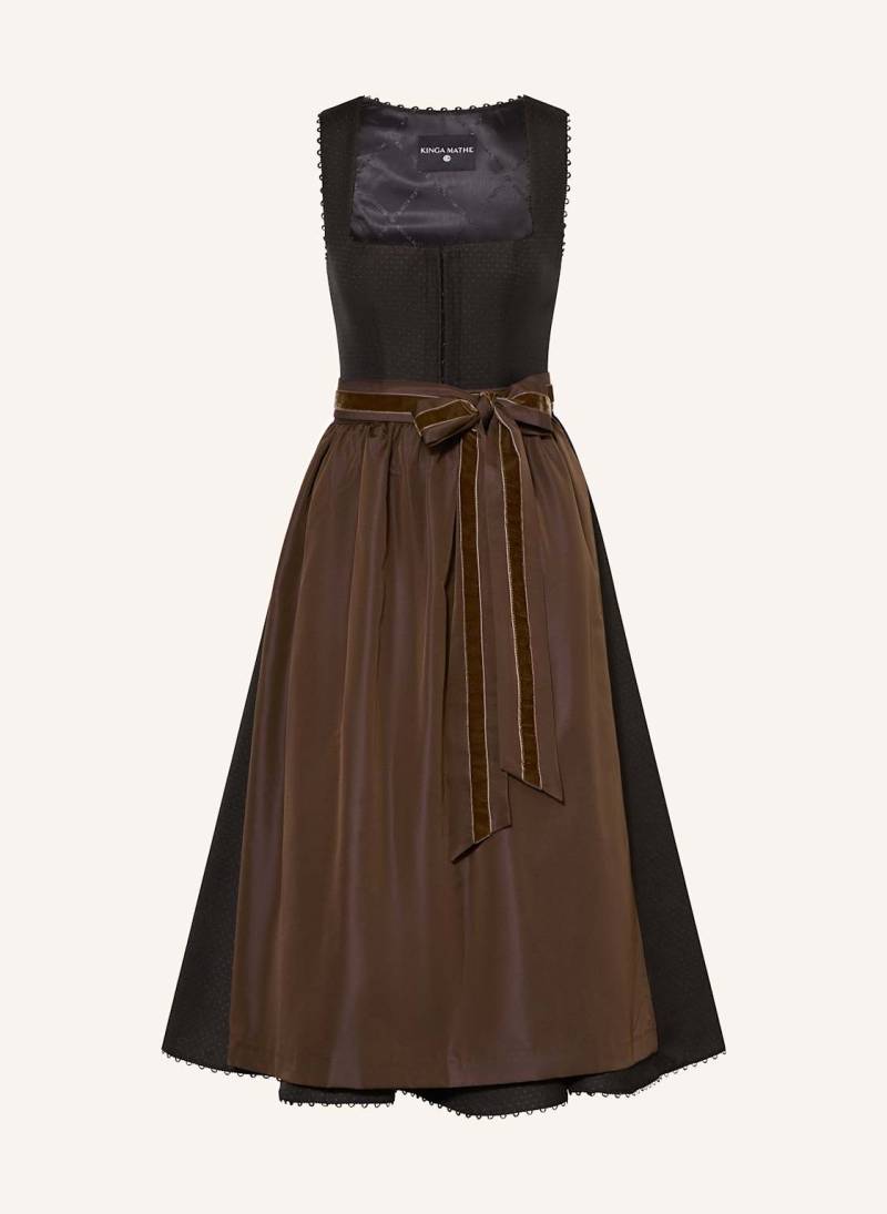 Kinga Mathe Jacquard-Dirndl Tiara schwarz von KINGA MATHE