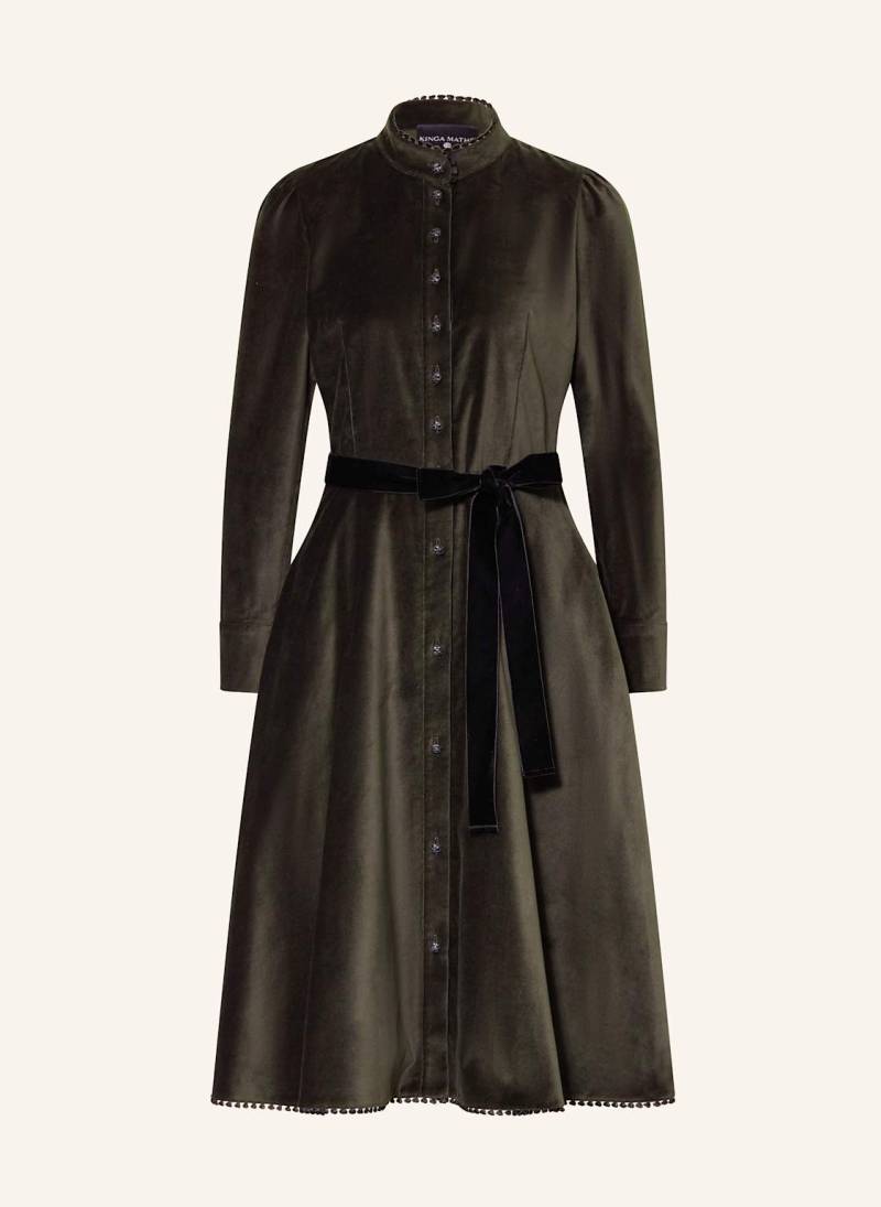 Kinga Mathe Trachtenkleid Ann Aus Samt gruen Kinga Mathe Trachtenkleid Ann Aus Samt gruen von KINGA MATHE