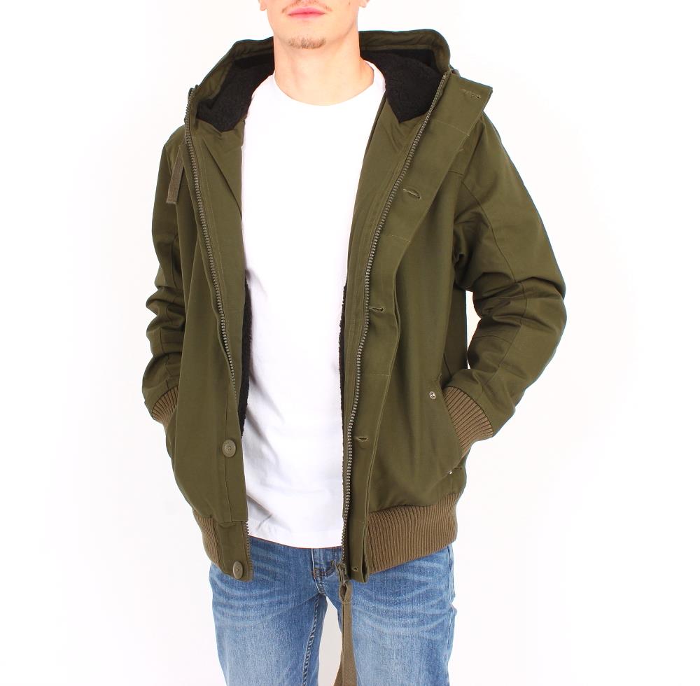 Hooded Canvas Jacket Größe: S Farbe: olivgrün Hooded Canvas Jacket Größe: S Farbe: olivgrün von KINGS LEAGUE