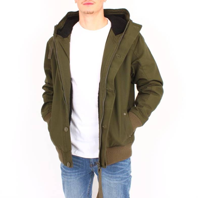 Hooded Canvas Jacket Größe: S Farbe: olivgrün Hooded Canvas Jacket Größe: S Farbe: olivgrün von KINGS LEAGUE