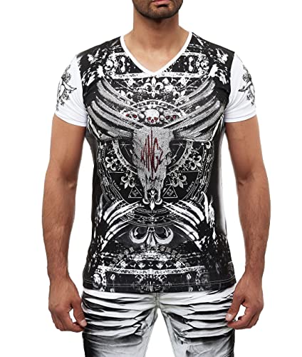 KINGZ Bodyshirt T-Shirt- 38-01 Weiss Weiß 3 XL von KINGZ