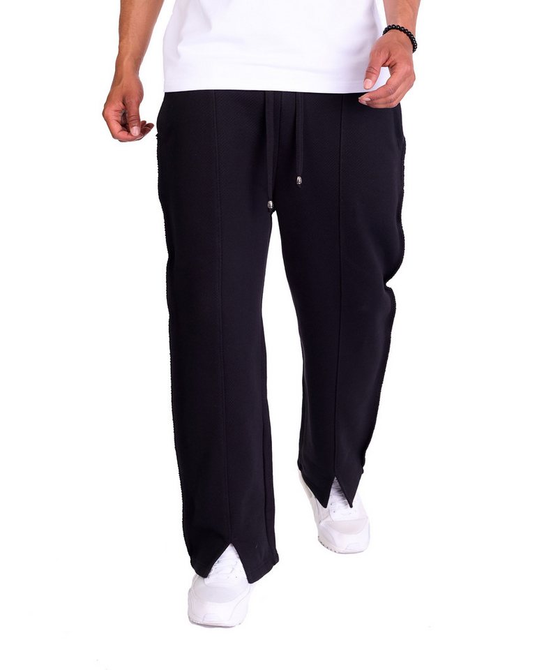 KINGZ Sweatpants Herren Baggy Sweatpant mit Bestickung von KINGZ