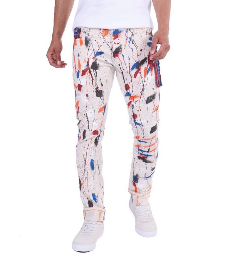 KINGZ Slim-fit-Jeans Exclusive Herren KINGZ SLIM FIT Jeans von KINGZ