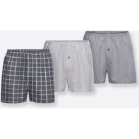 Witt Weiden Herren Boxershorts grau-sortiert von KINGsCLUB