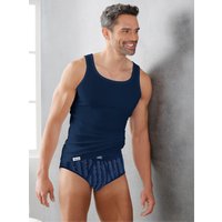 Witt Herren Unterhemd, bordeaux + marine + grau von KINGsCLUB