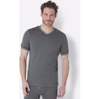 Witt Weiden Herren Shirt dunkelgrau-meliert von KINGsCLUB