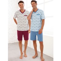 Witt Weiden Herren Shortys mittelblau + bordeaux von KINGsCLUB