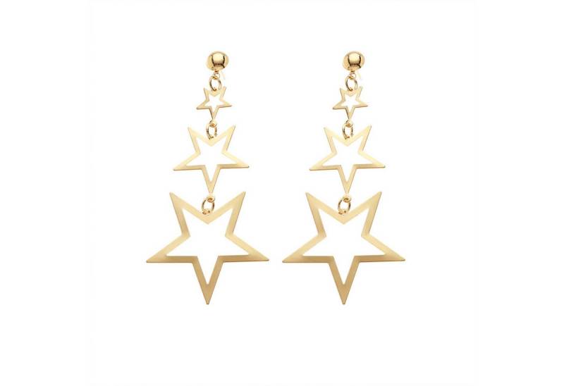 KINSI Einhänger für Ohrschmuck Schlichter Stern Ohrringe mit Hohldesign,Ohrhänger für jeden Tag, Geschenk für Frauen & Mädchen KINSI Einhänger für Ohrschmuck Schlichter Stern Ohrringe mit Hohldesign,Ohrhänger für jeden Tag, Geschenk für Frauen & Mädchen von KINSI