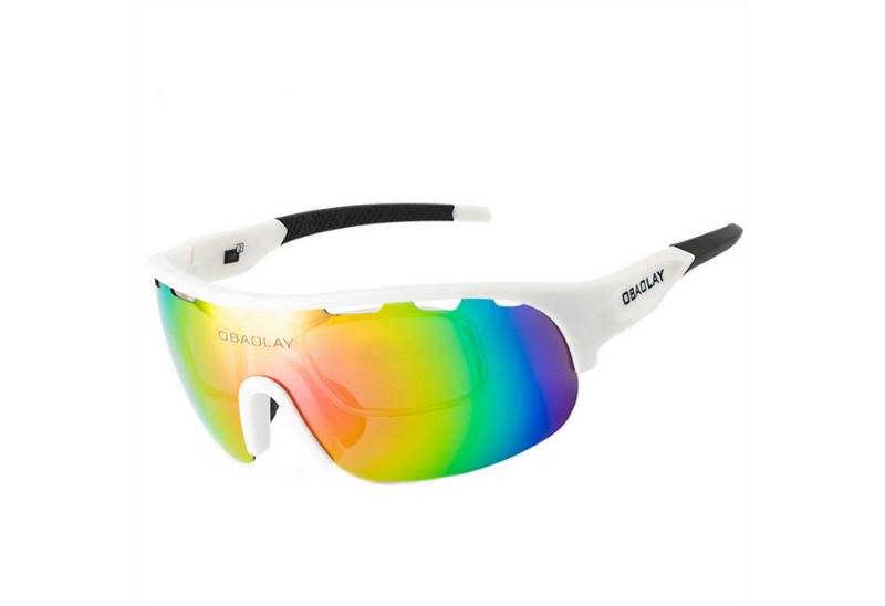KINSI Fahrradbrille Polarisierte Radsportbrille mit UV Schutz,Sonnenbrille für Outdoor, Hochwertige Tönung,Kratzfest & Stabil von KINSI