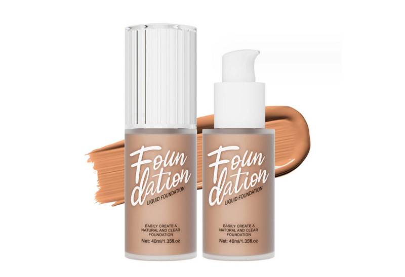 KINSI Foundation Langanhaltende Concealer-BB-Creme 40ml, glatt, natürliche Deckkraft, 6 Farben, mattes 24-Stunden-Make-up mit Ölkontrolle von KINSI