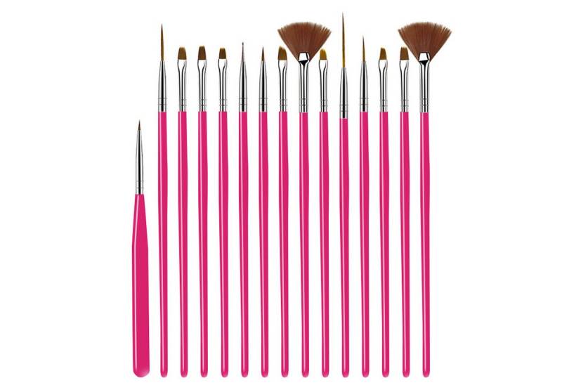 KINSI Kosmetikpinsel-Set 15 Nagelbürsten-Werkzeug-Set, Nagelbürsten-Set für UV-Kleber, 15 tlg., Multifunktional Acryl Nagel Kunst Pinsel, Painting Salon and DIY KINSI Kosmetikpinsel-Set 15 Nagelbürsten-Werkzeug-Set, Nagelbürsten-Set für UV-Kleber, 15 tlg., Multifunktional Acryl Nagel Kunst Pinsel, Painting Salon and DIY von KINSI