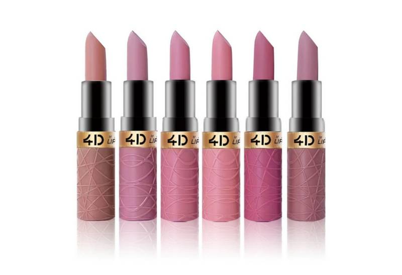 KINSI Lippenstift-Set Matt Lippenstift & Lipgloss Set - 6 Trendfarben - Lang anhaltend, Intensiv Pigmentiert - Cremig weich & Nicht Abblätternd von KINSI