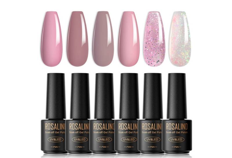 KINSI Nagellack-Set UV-Gel Nagellack Set mit 6 Farben - Professionelles Maniküre-Set, Langanhaltender Glanz KINSI Nagellack-Set UV-Gel Nagellack Set mit 6 Farben - Professionelles Maniküre-Set, Langanhaltender Glanz von KINSI