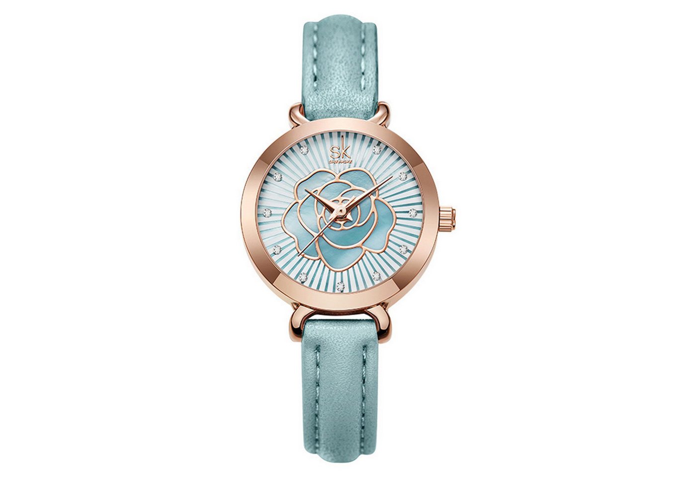 KINSI Quarzuhr Quarz Damenuhr wasserdicht - Elegante Armbanduhr, für Damen als ideales Geschenk KINSI Quarzuhr Quarz Damenuhr wasserdicht - Elegante Armbanduhr, für Damen als ideales Geschenk von KINSI