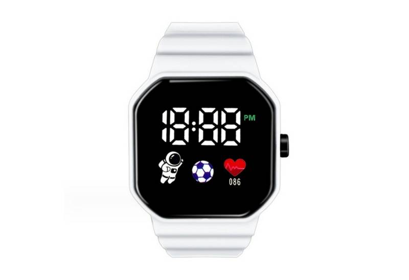 KINSI Sportuhr LED-Uhr für Sport mit Astronaut Design,Digitale Sportuhr, für Outdoor & Nachtlauf von KINSI