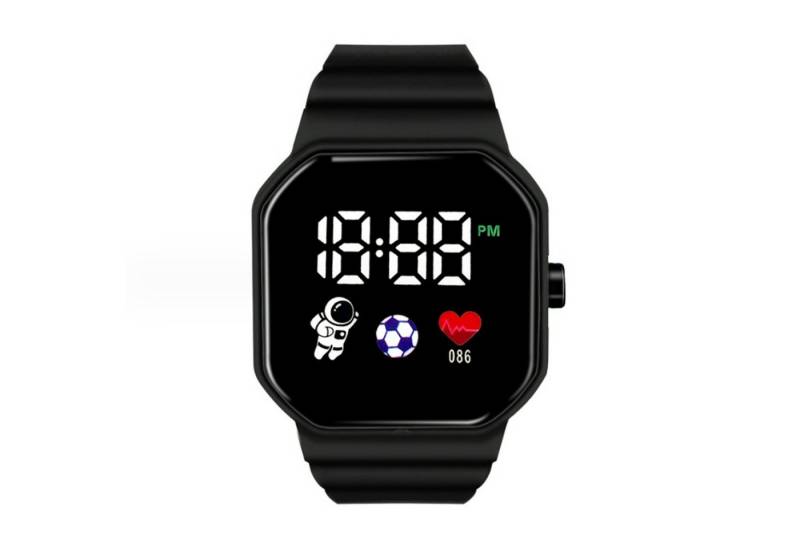 KINSI Sportuhr LED-Uhr für Sport mit Astronaut Design,Digitale Sportuhr, für Outdoor & Nachtlauf von KINSI