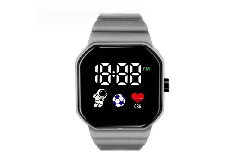 KINSI Sportuhr LED-Uhr für Sport mit Astronaut Design,Digitale Sportuhr, für Outdoor & Nachtlauf von KINSI