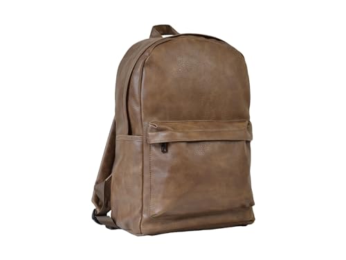 KINSTON Laptop-Rucksack in Vintage-Optik für Herren in Urban, braun, XXL, Kleiden von KINSTON