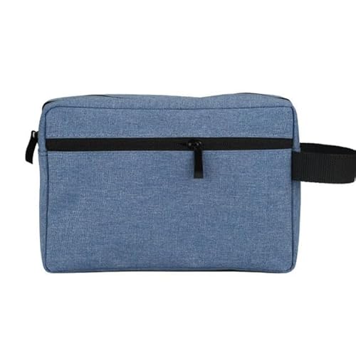 Kosmetiktasche wasserdichte Kosmetikbeutel Von Frauen, Schönheits -Toilettenbeutel, Handtasche Aufbewahrungsbeutel, Reisen -Herren -Toilettenbeutel-Blau von KINZE