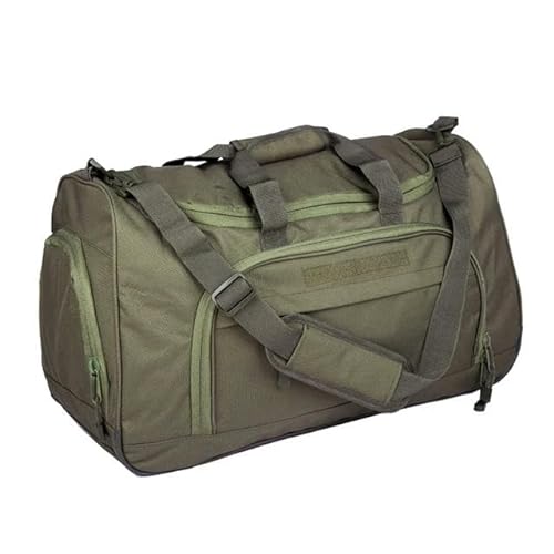 Reisetasche 50-L-Reise-Fitness-Tasche Klappbares Fitnessbeutel Handgepäck Duffel Bag Mit Schuhtasche Für Männer Und Frauen-Armeegrün von KINZE