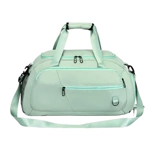 Reisetasche Große Kapazität Frauen Reisetasche Weekend Travel Rucksack Sport Yoga Gepäckbeutel Multifunktional Crossbody Bag-Grün von KINZE