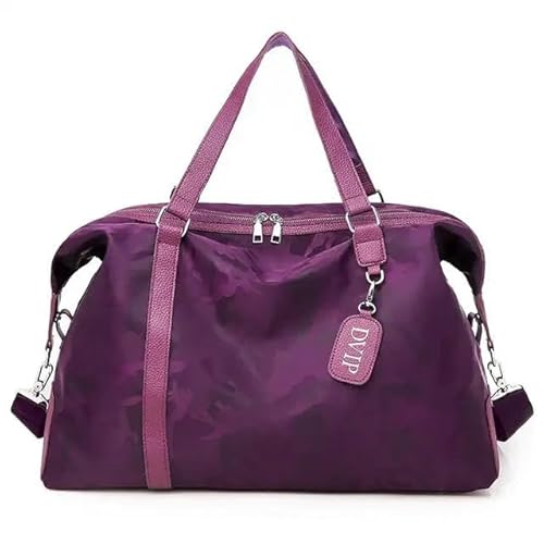 Reisetasche wasserdichte Oxford Exkursion Gepäck Handtasche Crossbody Frauen Schultertasche Frauen Crossbody Tasche-Purple von KINZE