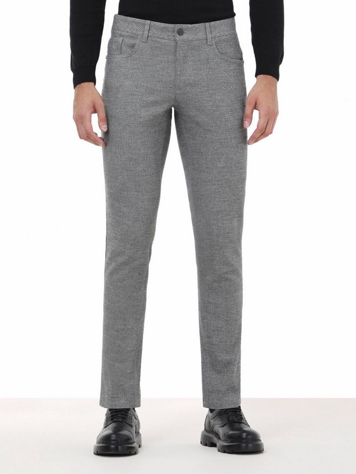 KİP Chinohose Lässige, gewebte Slim-Fit-Hose aus Baumwollmischung von KİP