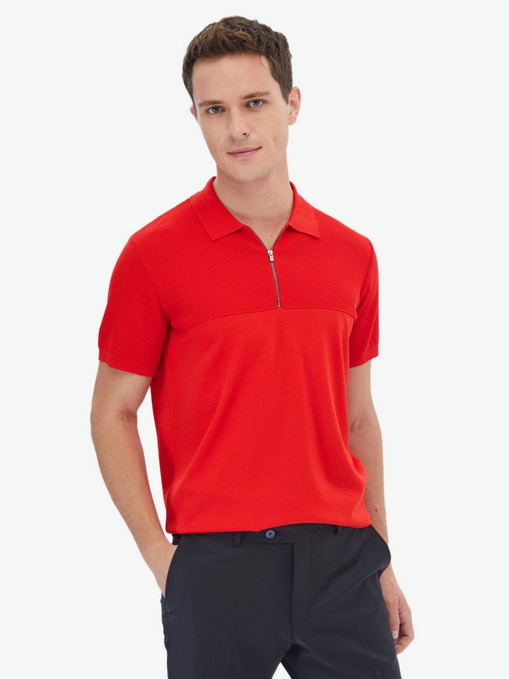 KİP Langarmhemd Jacquard-Strickpullover mit Rollkragen von KİP