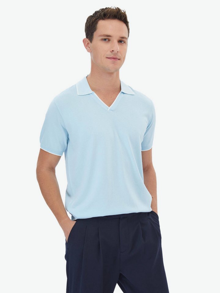 KİP Langarmhemd Rollkragenpullover aus schlichtem Strick von KİP
