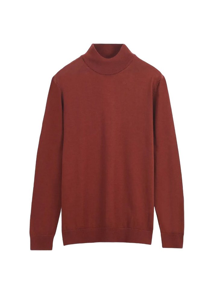 KİP Longpullover Rotes Strick-Top aus Velours von KİP